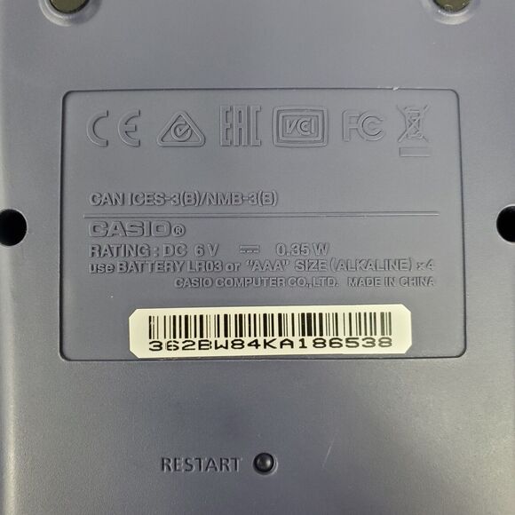 Casio FX-9750GII Graphing Calculator Tested with cover - Picture 5 of 11